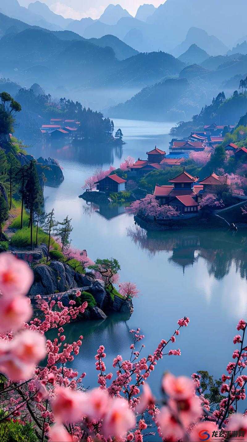 国色天香桃花朵朵开——那如诗如画的美丽盛景