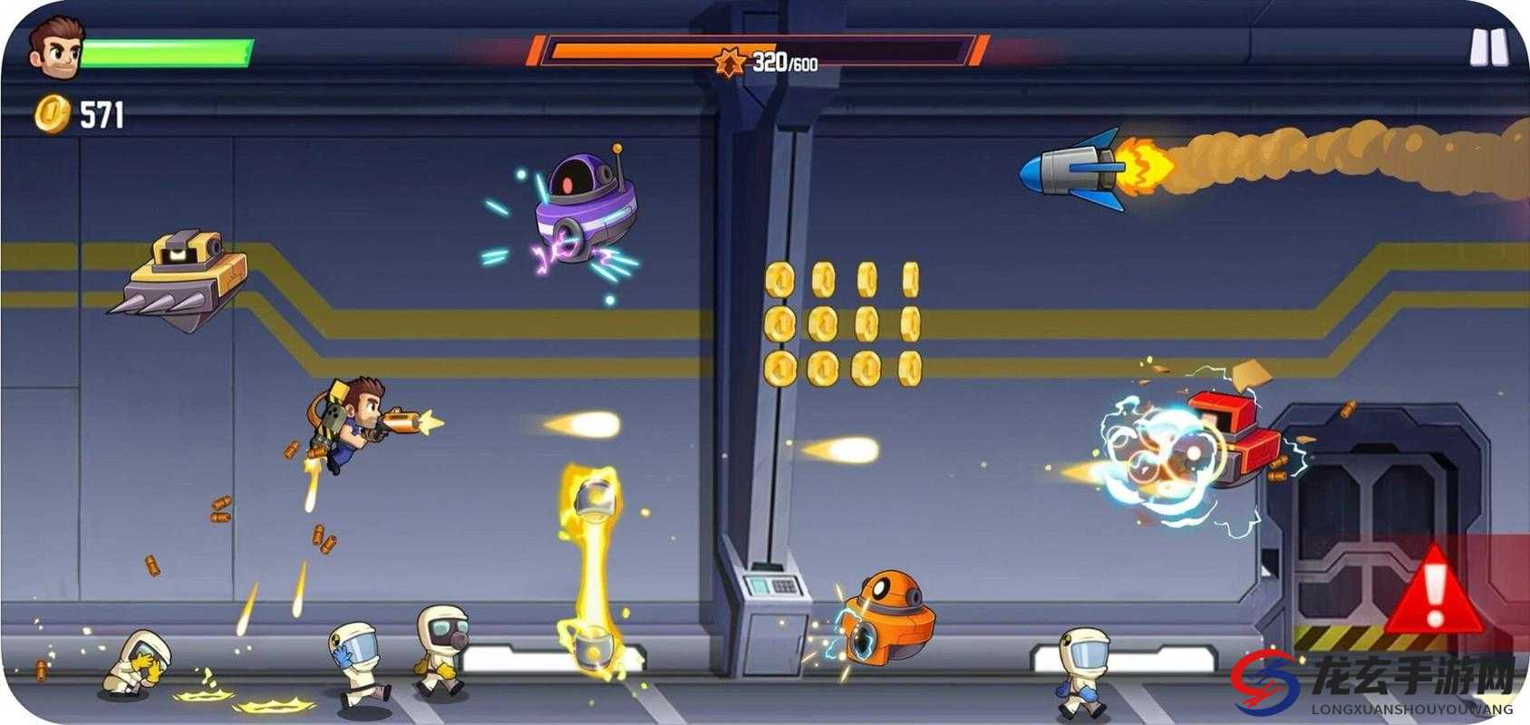 Jetpack Joyride，踏上一段刺激无限、充满挑战的无尽奔跑冒险之旅