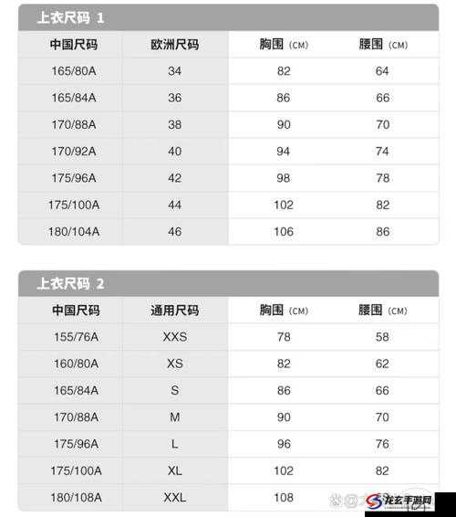 国产尺码与欧洲尺码对比：解析两者差异与选择要点