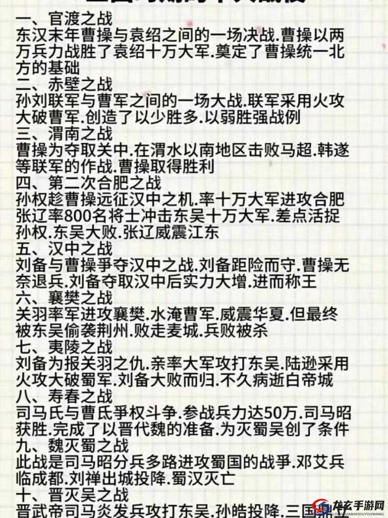 南征北战，深入剖析历史策略游戏中武将的策略运用与角色定位