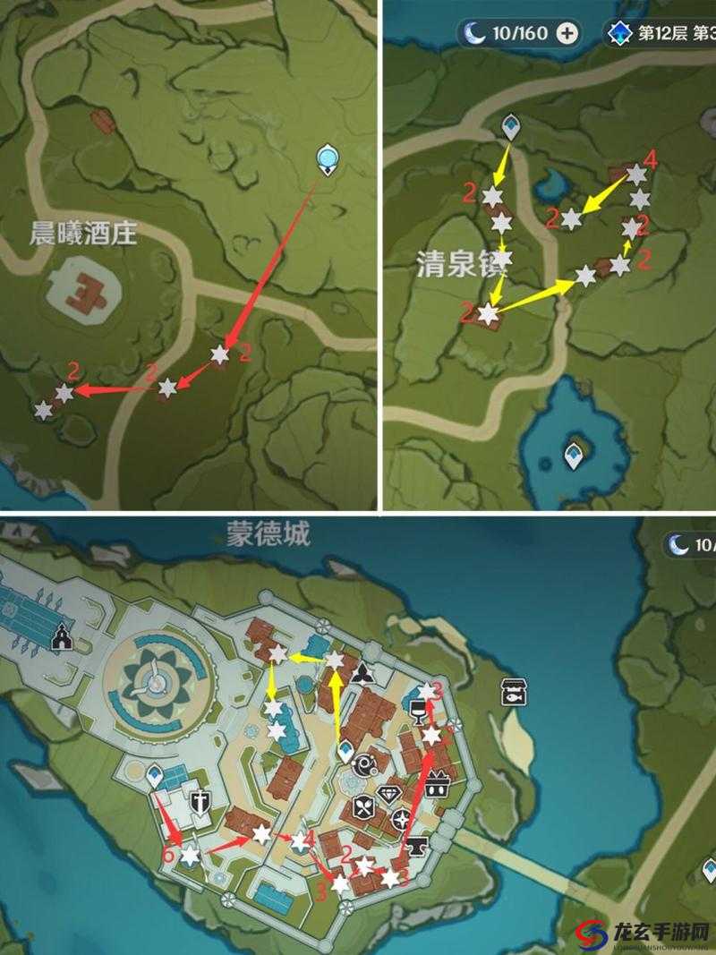 原神慕风蘑菇采集路线图2023攻略，如何快速找到63个慕风蘑菇？